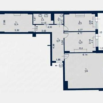 ВЛАСНИК, Центр,  ЖК Family Plaza, 3-к, 97 м²,  під єОселя ЖК family Plaza