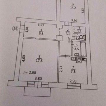 Пропоную двокімнатну квартиру по вул. Медична.11