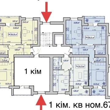 Продаж 1к Квартира Горбачевського вулиця ЖК ул. Горбачевского, 40Б