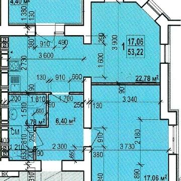 ЖК Левада-2-Лучшая планировка и цена за  1-комнатную 53м2 ВАРИАНТЫ! ЖК Левада-2