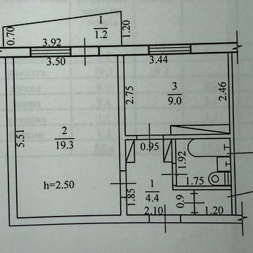 1 ком  на Победе. Отличная локация. Под ремонт