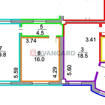 Держ.програми! Продаж 2х кімн. кв. 76.4м2 вул. Д. Луценка 2в ЖК Лондон парк