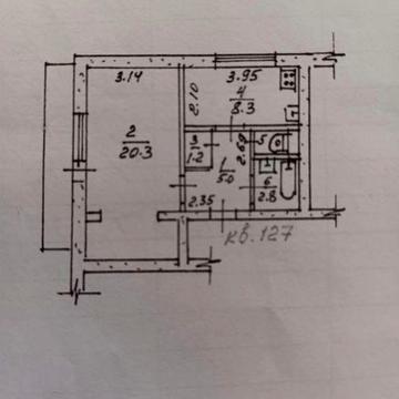 Продам однокімнатну квартиру