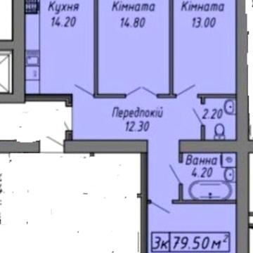 Продаж 3к Квартира Бандери Степана вулиця ЖК Скандинавия