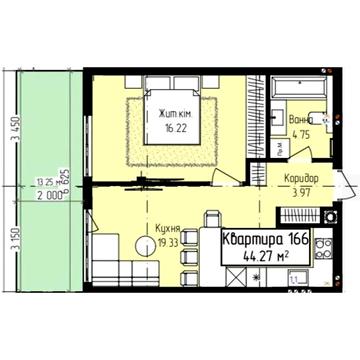 Продаж 1к Квартира Собранецька вулиця ЖК Fly Town