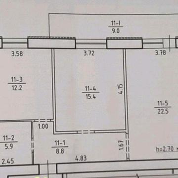 Продаж 2-кімн в НОВОБУДОВІ, 72 м кв., пр. Лушпи ! середній поверх ЖК Еспланада