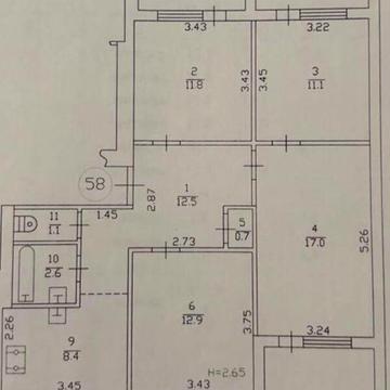 Продаж 4к Квартира Велика Кільцева вулиця
