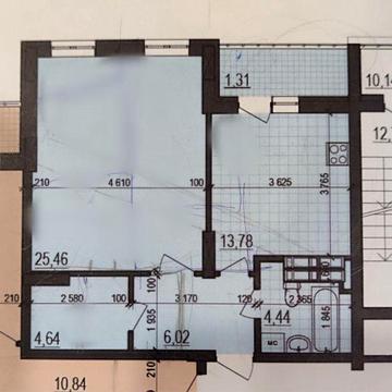 Продаж однокімнатної кварти в ЖК Вернісаж(секція здана) ЖК Вернісаж