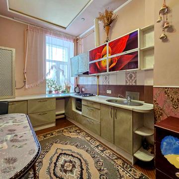3к. квартира з ідеальним плануванням та автономним опаленням у центрі