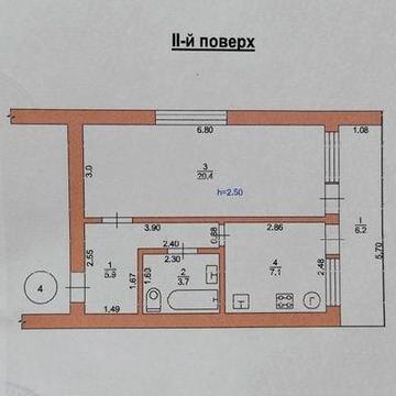 Продам однокімнатну квартиру