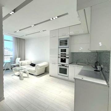 Дизайнерська студія з гардеробною 54м2 ЖК Central Park