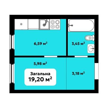 Квартира Від Забудовника ГАЗ СОФ.БОРЩАГІВКА ЖК Оазіс Парк ЖК Оазіс Парк