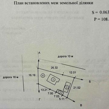 Земельна ділянка з будинком у с. Іваниківка