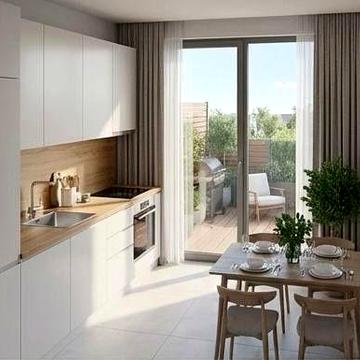 2-кімнатна квартира з двориком Білогородка $26798 розтермінування