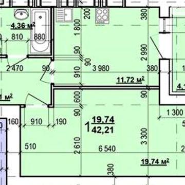 Продаж 1к Квартира Героїв Харкова (Московський) проспект ЖК Мира-3
