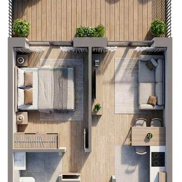 2-кімнатна квартира з власним двориком Білогородка під Києвом 1 поверх ЖК Emirates