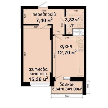 ‼️Без комісії, 1к Авеню 42, біля метро Теремки, ТРЦ Республіка ЖК Авеню 42