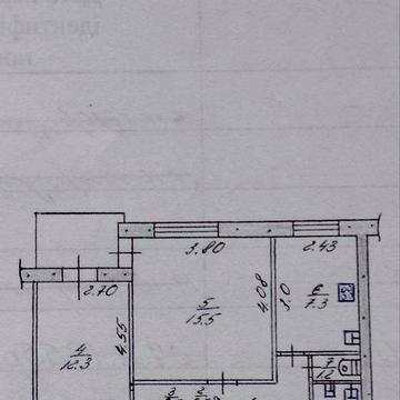 Продається від   власника 2-х кімнатна квартира