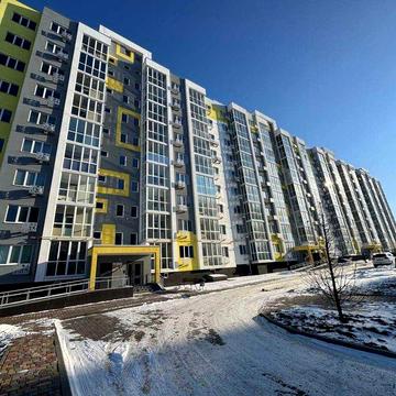 Продаж видової 1-кімнатної квартири в новому ЖК Пелюстковий.