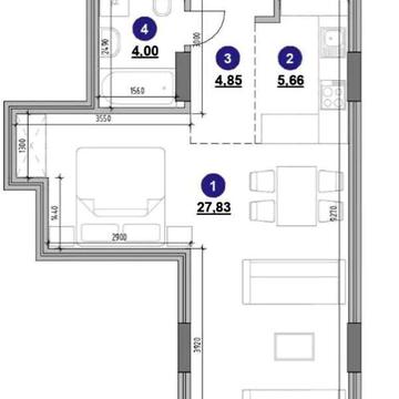 Продаж 1к Квартира Володимира Великого вулиця ЖК Америка