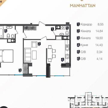 Продаж 2к Квартира Ленкавського вулиця ЖК Manhattan