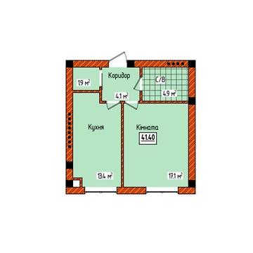 Продаж 1к Квартира Гетьмана Мазепи вулиця ЖК Итальянский квартал