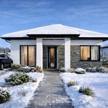 Сучасний будинок американка | тепловий насос | зручне планування