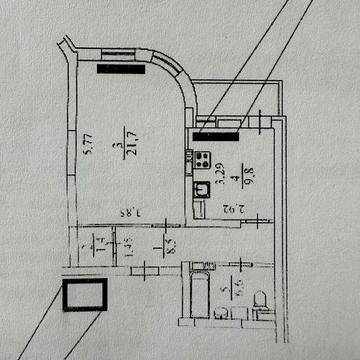 Продаю свою квартиру,  м. Академмістечко Олевська 5 ЖК Сосновий Бір