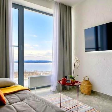 Премиальные апартаменты в ЖК Bartolomeo с панорамным видом на город и реку Днепр