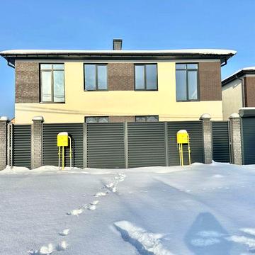 Газифікований дуплекс навпроти озера, ділянка 2.5 соток