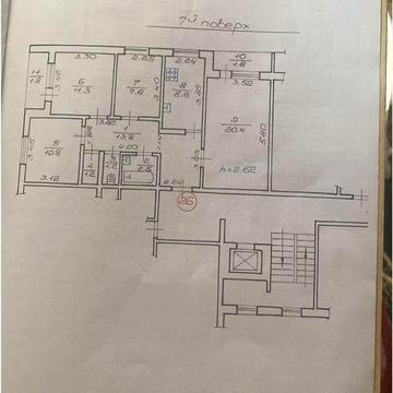 Продаж 4 кімнатної квартири на Сихові по вулиці Чукаріна.