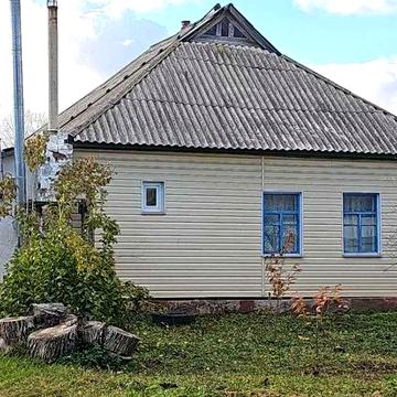 Будинок в селі отоплюється газом та дровами. Є школа