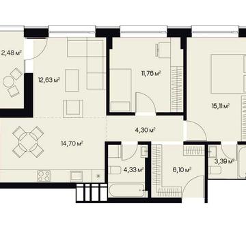 Продаж 2-кімн. квартири по вул.Пимоненка 9. Без комісії!