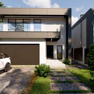 Новый дом в Совиньоне, внутри под отделку