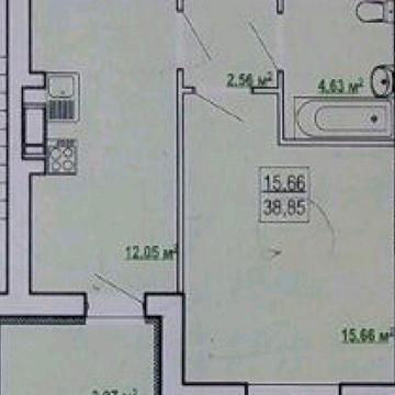 Продаж 1к Квартира Борткевича вулиця ЖК Гидропарк