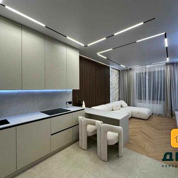 ‼️1к квартира 50м НОВЫЙ ремонт Балкон вид МОРЯ‼️Аркадия Парк Фонтан ЖК Лимнос