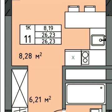 Продаж 1к Квартира Трускавецька вулиця ЖК ул. Трускавецкая, 48