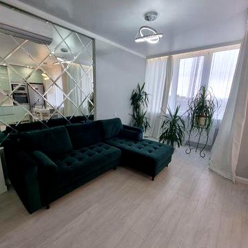 Продам двухуровневую квартиру в ЖК Приморские Сады с евроремонтом