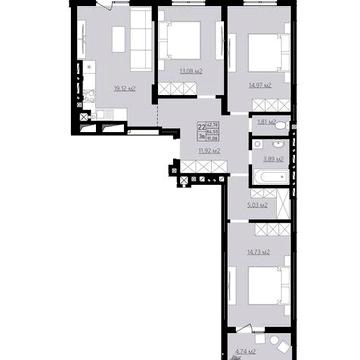 Готова 3-кім квартири по вул. Личаківській із розтермінуванням ,єОселя ЖК PRAUD select