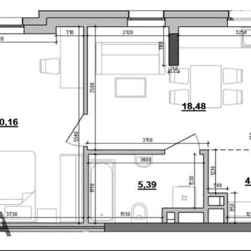Продаж 1к Квартира Персенківка вулиця ЖК Big Ben