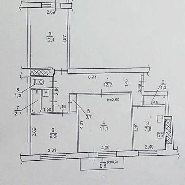 Продаж 3к Квартира Кирила Осьмака (20-річчя Перемоги) вулиця