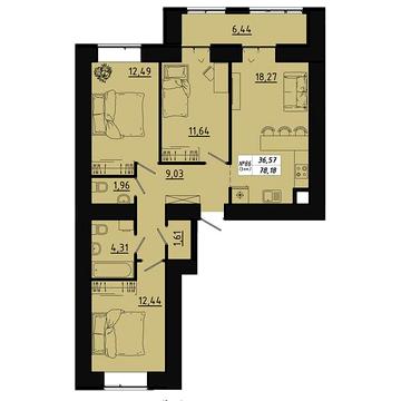 Продаж 3к Квартира Микулинецька вулиця ЖК Freedom