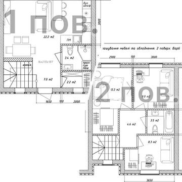 Таунхаус 75 м² з власним подвір’ям у передмісті Києва!