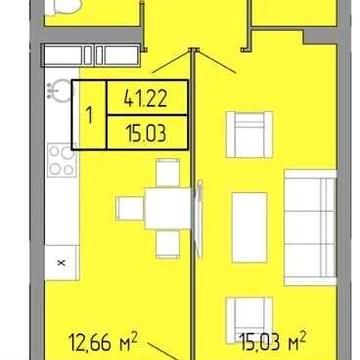 1 ком квартира ул Пишоновская