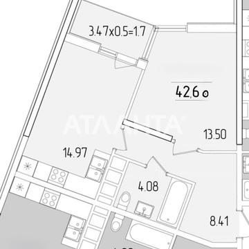 улица Краснова, 3/682-14, Фонтан, Приморский, Одесса, Одесская 46000.0 USD
