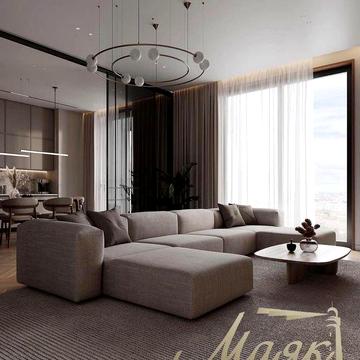 Аренда 2х комнатной квартиры 81 м2 в ЖК Французский квартал 2, Печерск