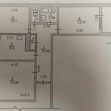 Продам 3-и кімнатну квартиру