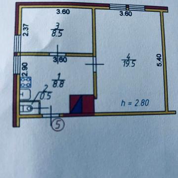 Продам двокімнатну квартиру