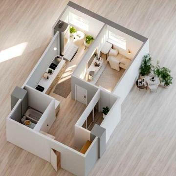 Продам 2х ком квартира под инвестицию в ЖК Центральный р-н  Парк Глобы ЖК БАКУ