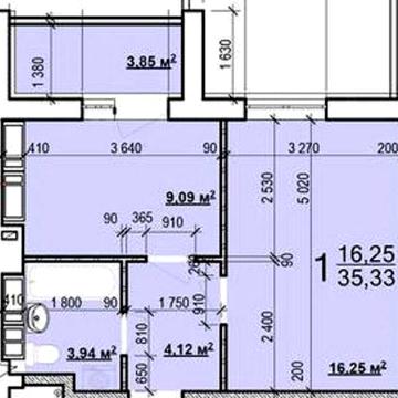 ЛУЧШАЯ ЦЕНА продам 1-комн квартиру в Новострое  ЖК МИРА 3 MV ЖК МИРА 3
